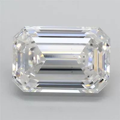 3.02ct E VS1 Rare Carat Ideal Cut Emerald Lab Grown Diamond