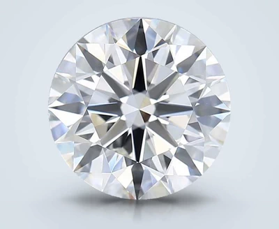 4.13ct G VVS1 Rare Carat Ideal Cut Round Diamond