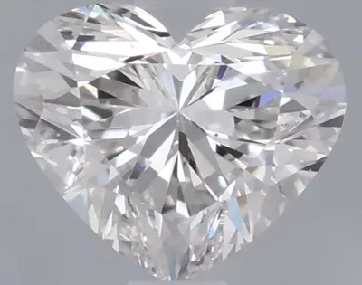 0.58ct F SI1 Rare Carat Ideal Cut Heart Diamond
