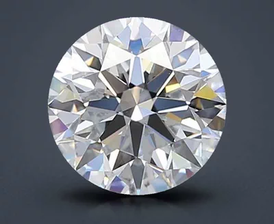 1.53ct F IF Excellent Cut Round Lab Grown Diamond