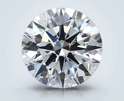 2.01ct E VS2 Rare Carat Ideal Cut Round Lab Grown Diamond