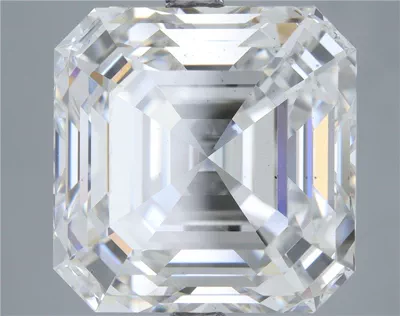 10.83ct F VS2 Rare Carat Ideal Cut Asscher Lab Grown Diamond