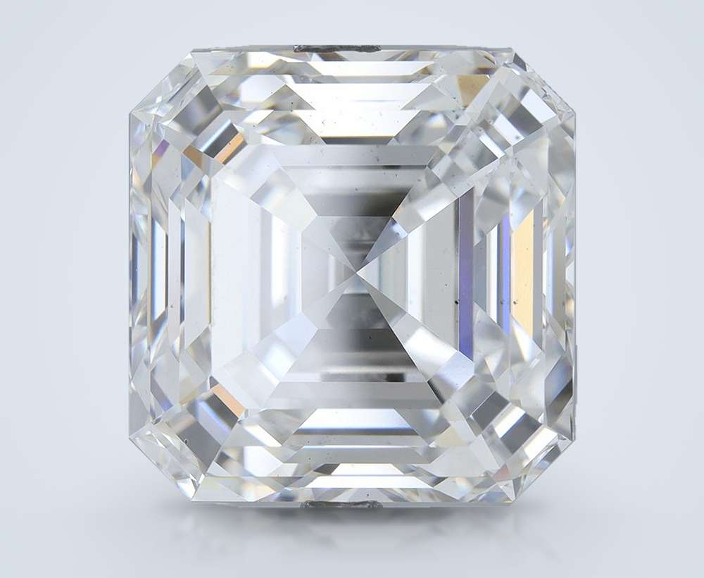 10.83ct F VS2 Rare Carat Ideal Cut Asscher Lab Grown Diamond