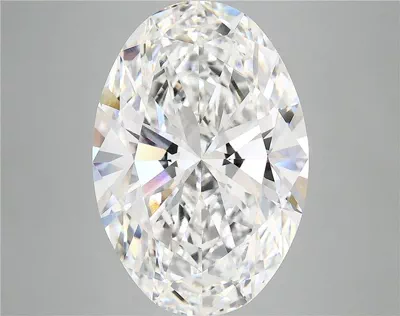 10.04ct F VVS2 Rare Carat Ideal Cut Oval Lab Grown Diamond