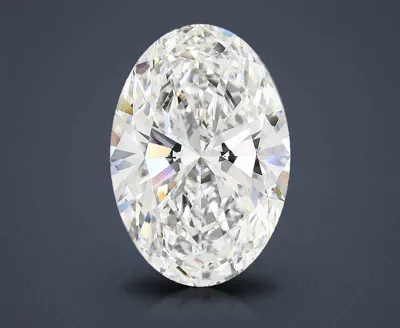 10.04ct F VVS2 Rare Carat Ideal Cut Oval Lab Grown Diamond