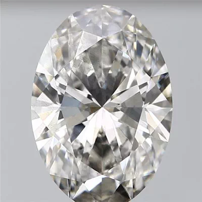 4.50ct H SI1 Rare Carat Ideal Cut Oval Lab Grown Diamond