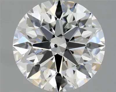 1.90ct E SI1 Rare Carat Ideal Cut Round Diamond