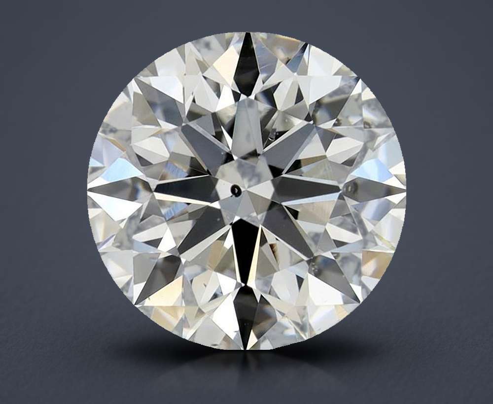 1.90ct E SI1 Rare Carat Ideal Cut Round Diamond