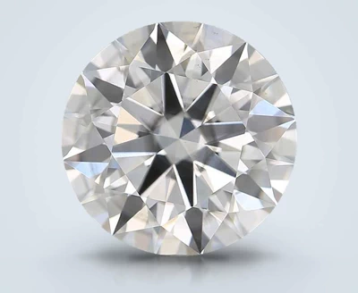 2.62ct F SI1 Rare Carat Ideal Cut Round Lab Grown Diamond