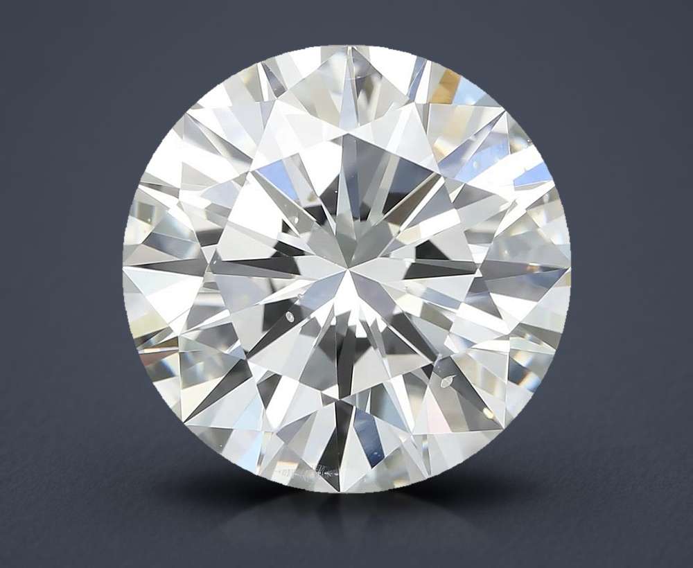 4.08ct F VS2 Excellent Cut Round Diamond