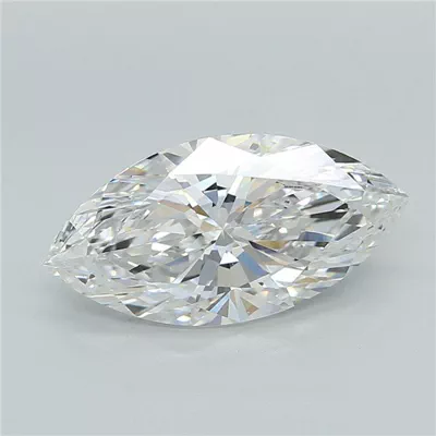 3.05ct E VS1 Rare Carat Ideal Cut Marquise Lab Grown Diamond