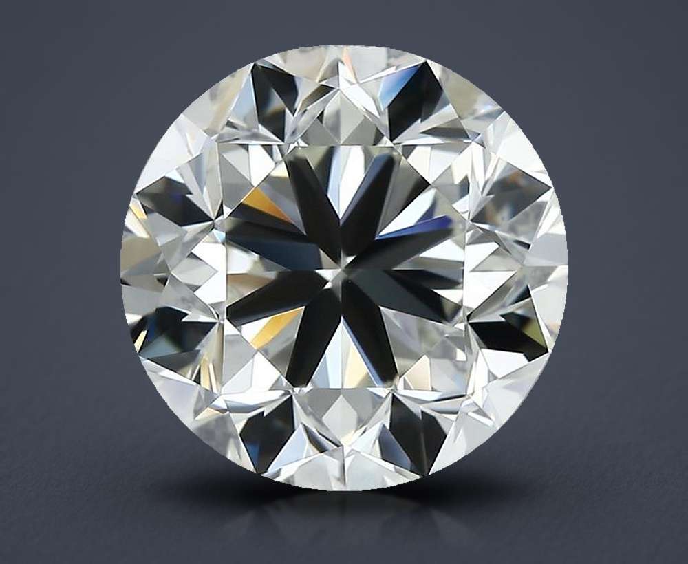 2.01ct J VVS2 Good Cut Round Diamond