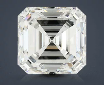 7.01ct F VVS2 Excellent Cut Asscher Lab Grown Diamond