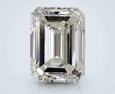 3.01ct I VVS2 Rare Carat Ideal Cut Emerald Diamond