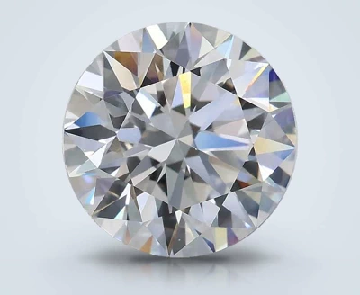 3.05ct E VS1 Rare Carat Ideal Cut Round Lab Grown Diamond