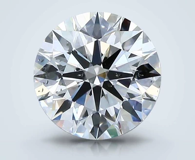 2.02ct F SI1 Rare Carat Ideal Cut Round Diamond