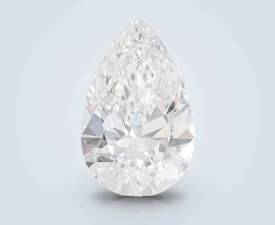 1.08ct E IF Rare Carat Ideal Cut Pear Lab Grown Diamond