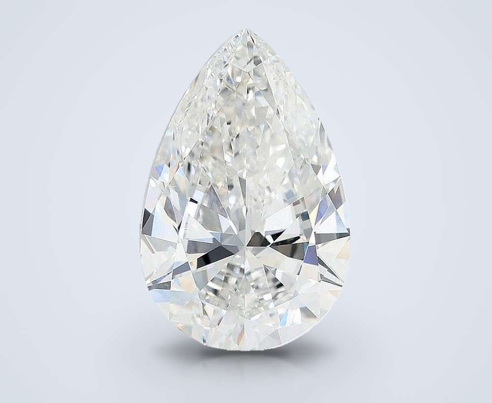 13.01ct F VVS2 Rare Carat Ideal Cut Pear Lab Grown Diamond