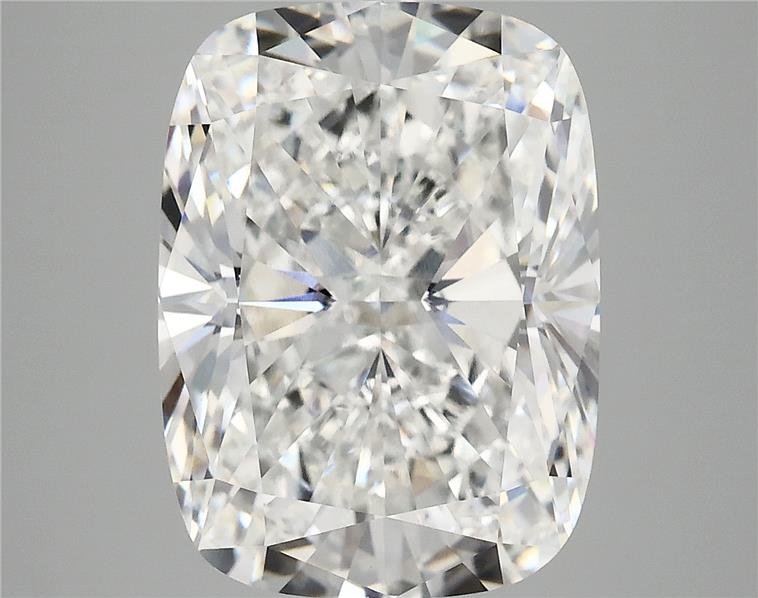 7.64ct F VVS2 Rare Carat Ideal Cut Cushion Lab Grown Diamond