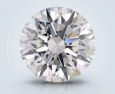 4.07ct H VVS2 Excellent Cut Round Lab Grown Diamond