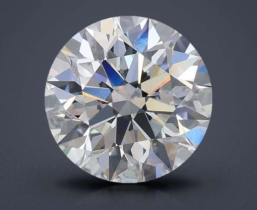 1.57ct E VS1 Rare Carat Ideal Cut Round Lab Grown Diamond