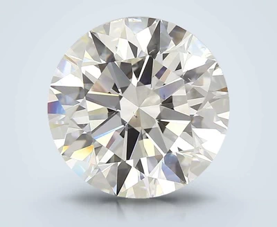 5.01ct J SI1 Rare Carat Ideal Cut Round Diamond