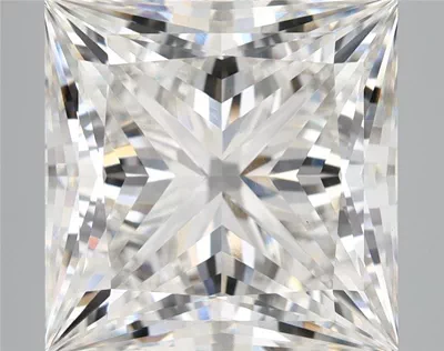8.78ct F VS1 Rare Carat Ideal Cut Princess Lab Grown Diamond