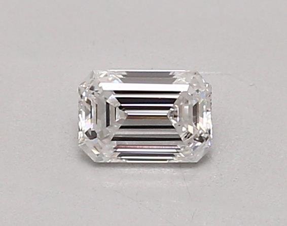 0.42ct D VVS2 Excellent Cut Emerald Lab Grown Diamond