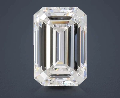 1.40ct E VS1 Rare Carat Ideal Cut Emerald Lab Grown Diamond