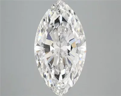 5.06ct F VS2 Rare Carat Ideal Cut Marquise Lab Grown Diamond