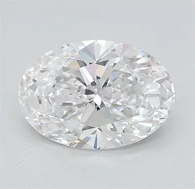 1.09ct E VVS1 Rare Carat Ideal Cut Oval Lab Grown Diamond