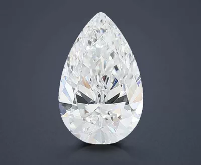 1.51ct D VS1 Rare Carat Ideal Cut Pear Lab Grown Diamond