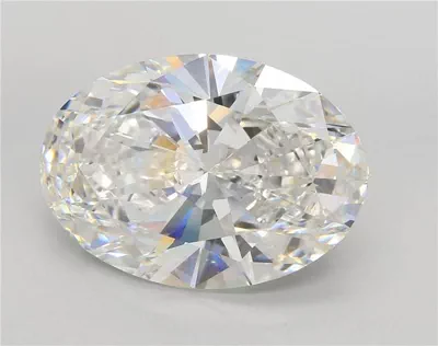 16.09ct F VS1 Rare Carat Ideal Cut Oval Lab Grown Diamond