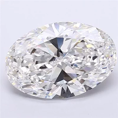 7.02ct E VS1 Rare Carat Ideal Cut Oval Lab Grown Diamond