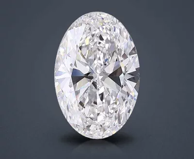 7.02ct E VS1 Rare Carat Ideal Cut Oval Lab Grown Diamond
