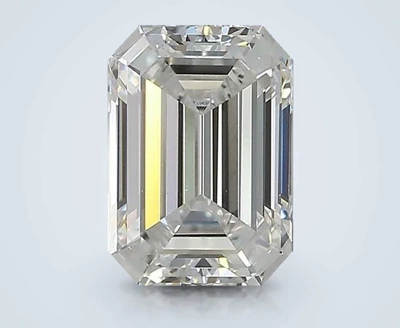 1.36ct E VVS2 Rare Carat Ideal Cut Emerald Lab Grown Diamond