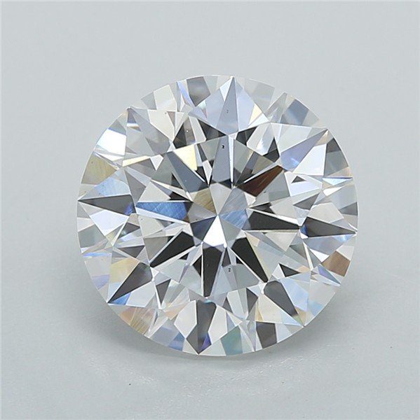 3.02ct F VS1 Rare Carat Ideal Cut Round Lab Grown Diamond