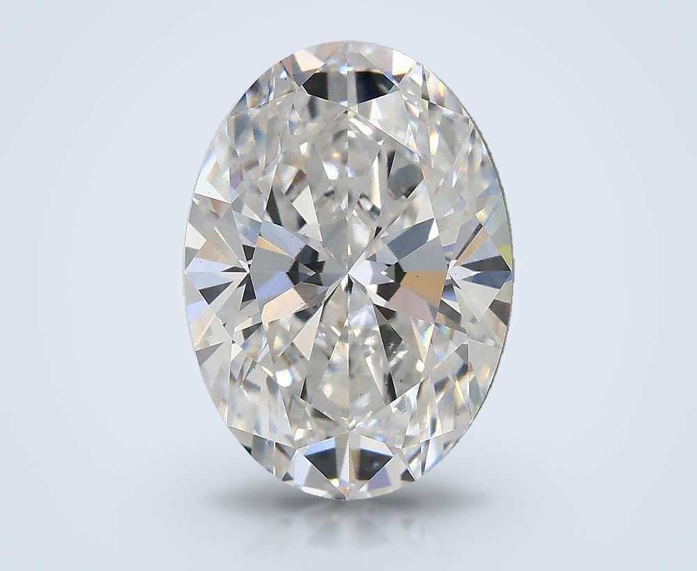 3.05ct D VS1 Rare Carat Ideal Cut Oval Lab Grown Diamond