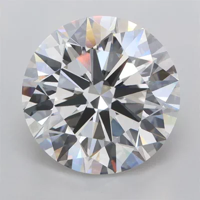 5.01ct E VVS2 Rare Carat Ideal Cut Round Lab Grown Diamond