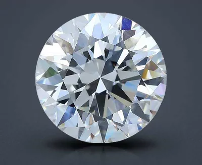 7.04ct H VS1 Rare Carat Ideal Cut Round Diamond