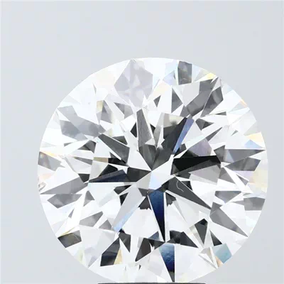 7.04ct G VVS1 Rare Carat Ideal Cut Round Lab Grown Diamond