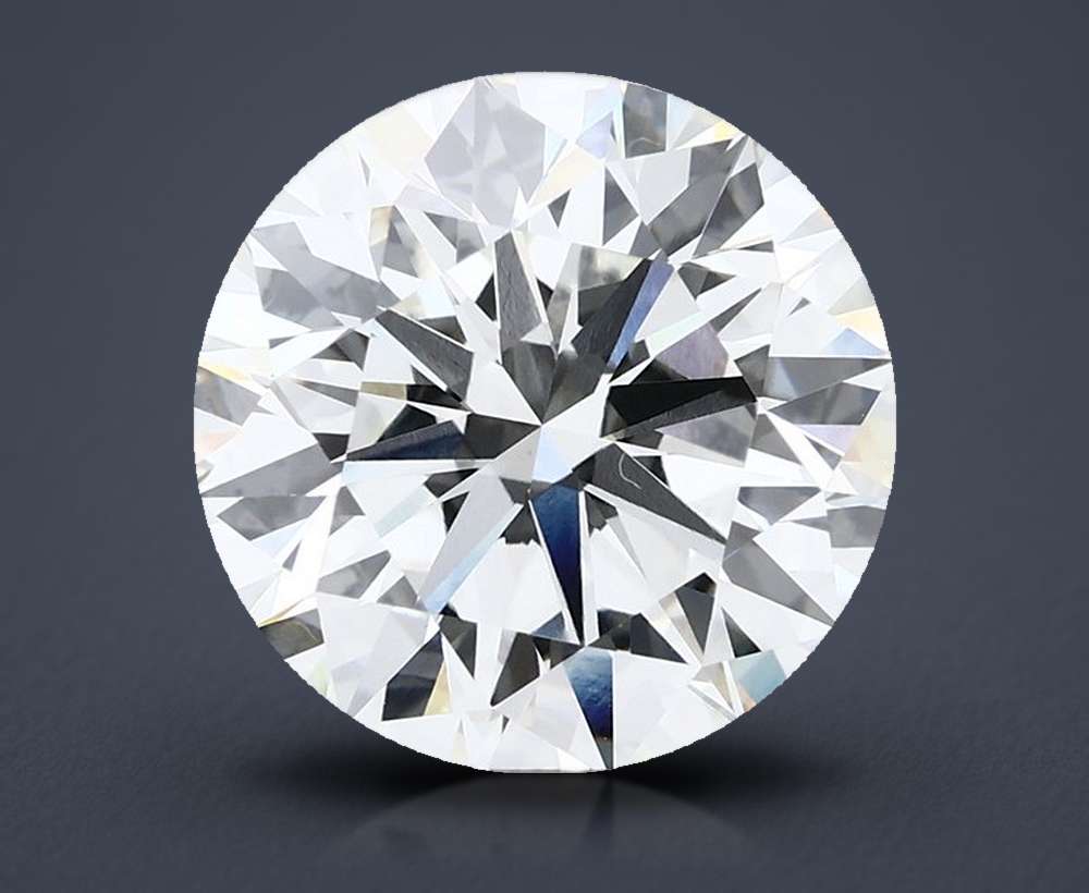 7.04ct G VVS1 Rare Carat Ideal Cut Round Lab Grown Diamond