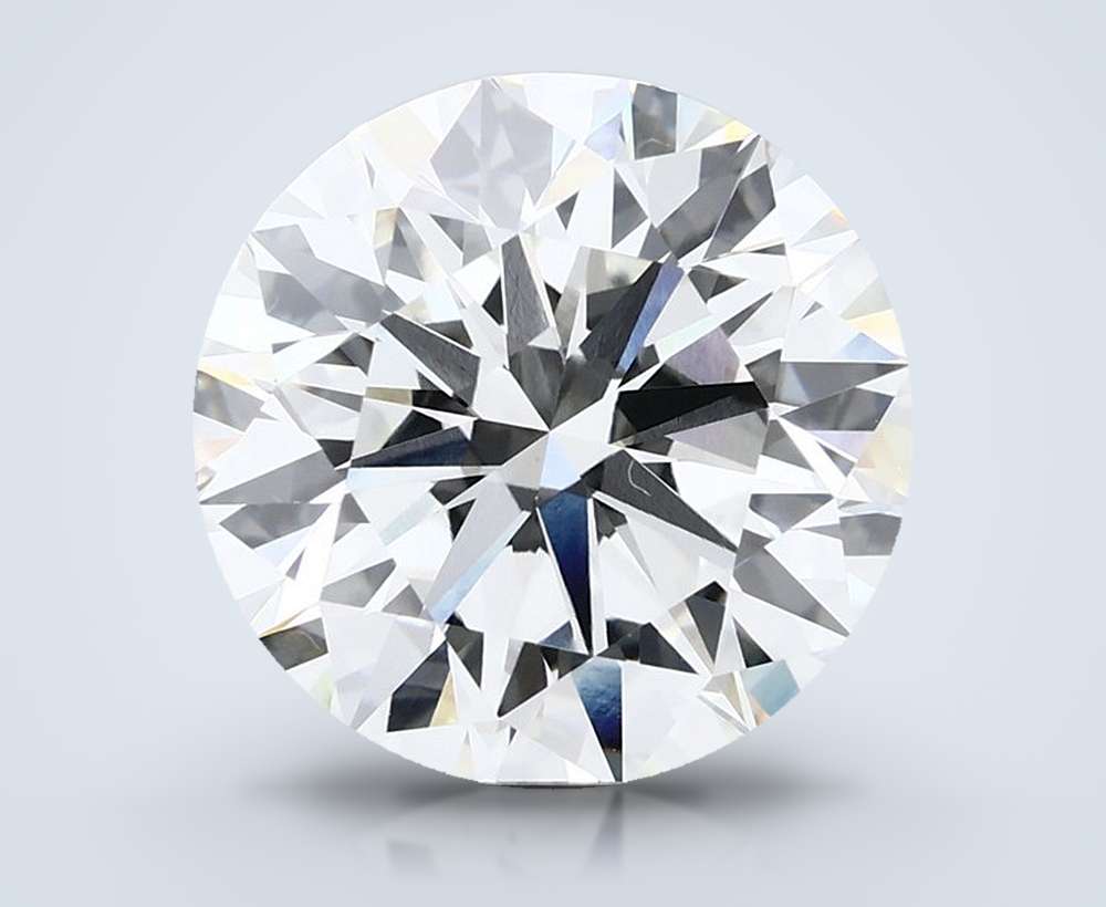 7.04ct G VVS1 Rare Carat Ideal Cut Round Lab Grown Diamond