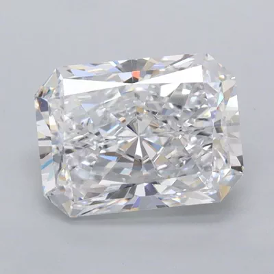 1.86ct D VS1 Rare Carat Ideal Cut Radiant Lab Grown Diamond
