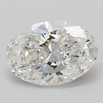 1.55ct D VVS2 Rare Carat Ideal Cut Oval Lab Grown Diamond