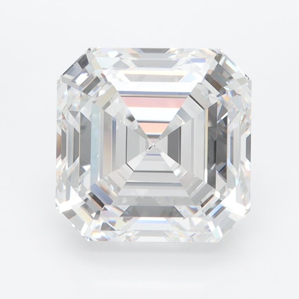 4.02ct D VVS2 Rare Carat Ideal Cut Asscher Lab Grown Diamond