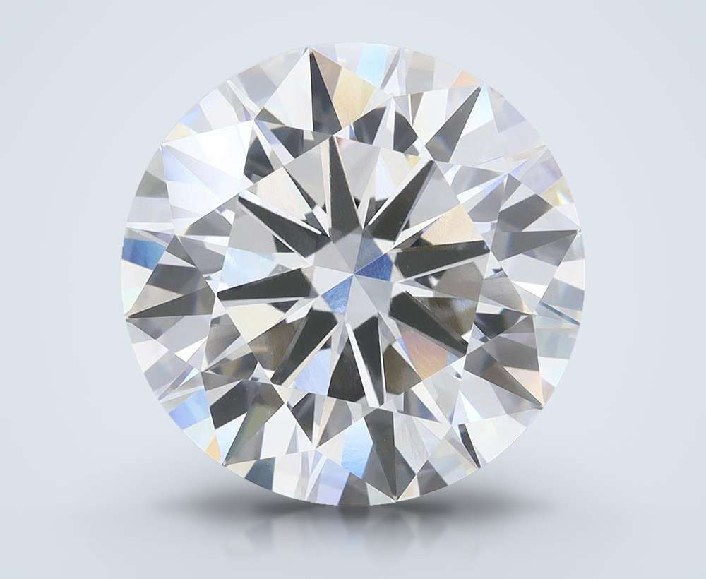 9.02ct E VVS2 Excellent Cut Round Lab Grown Diamond