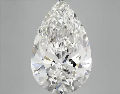 10.27ct F VVS2 Rare Carat Ideal Cut Pear Lab Grown Diamond