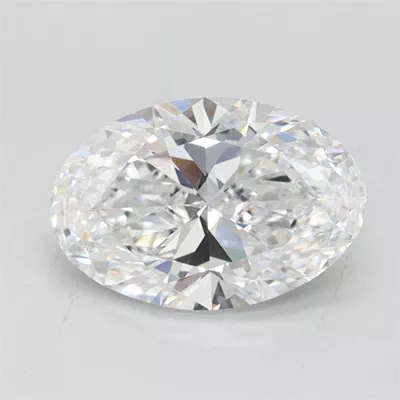 1.03ct D FL Rare Carat Ideal Cut Oval Lab Grown Diamond