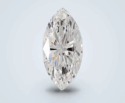 3.01ct F VVS2 Very Good Cut Marquise Lab Grown Diamond